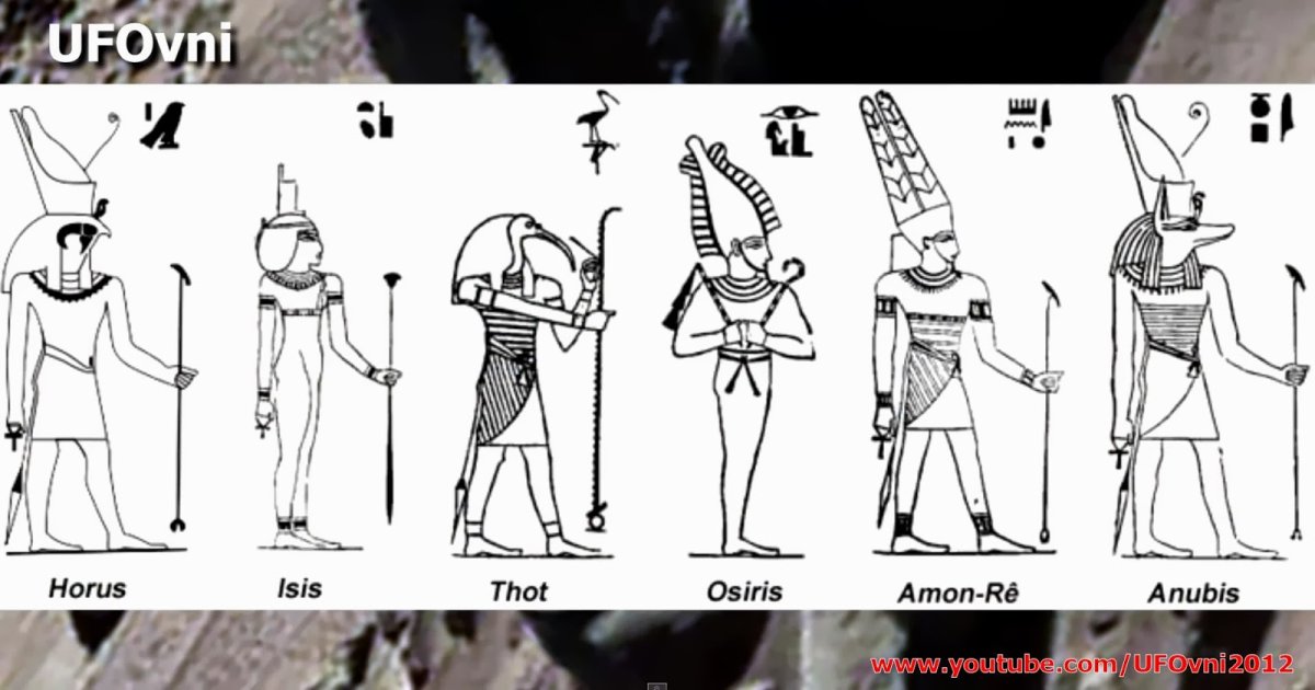 Египетские фрески древний Египет Анубис