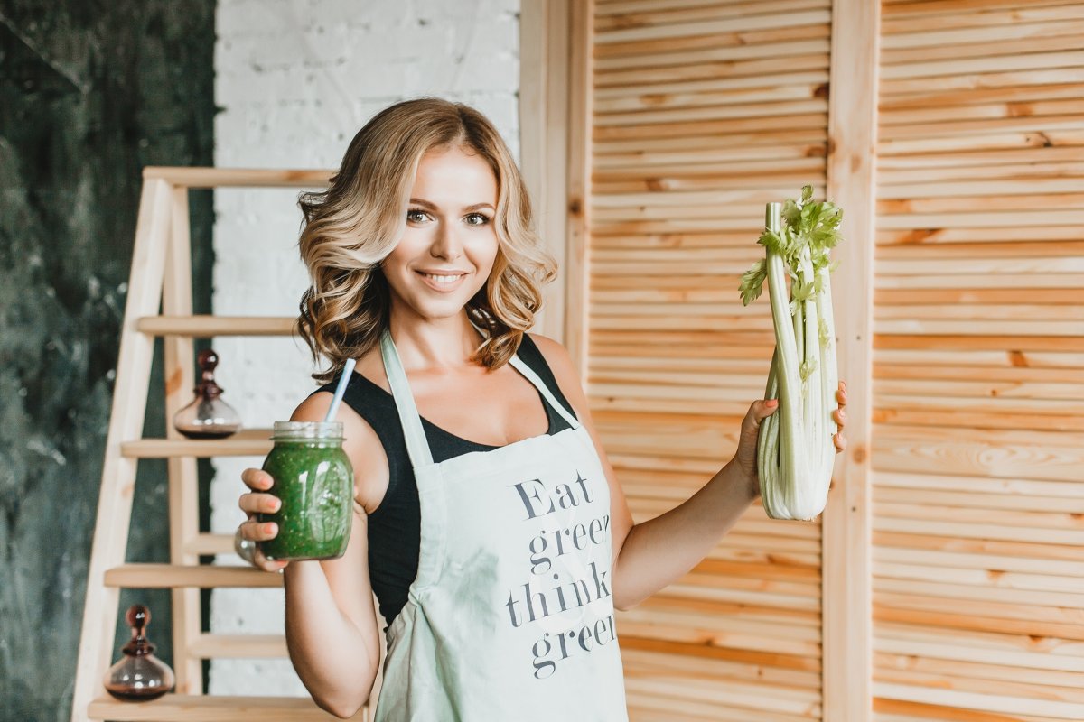 Девушка ведущая здоровый образ жизни