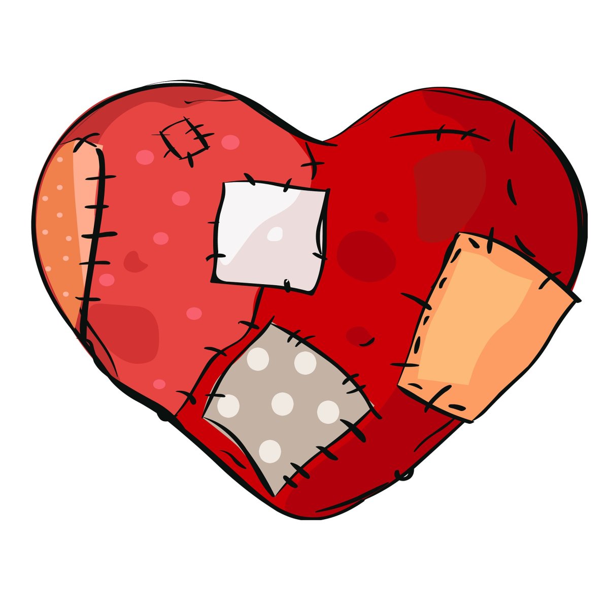 Сердце в заплатках