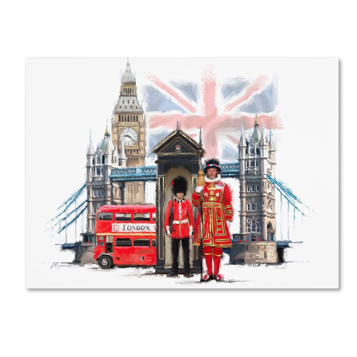 Ричард Макнейл картины Лондон