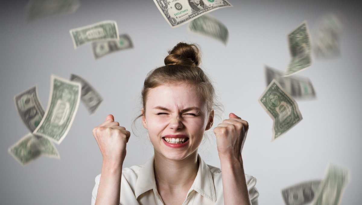 Подросток с деньгами