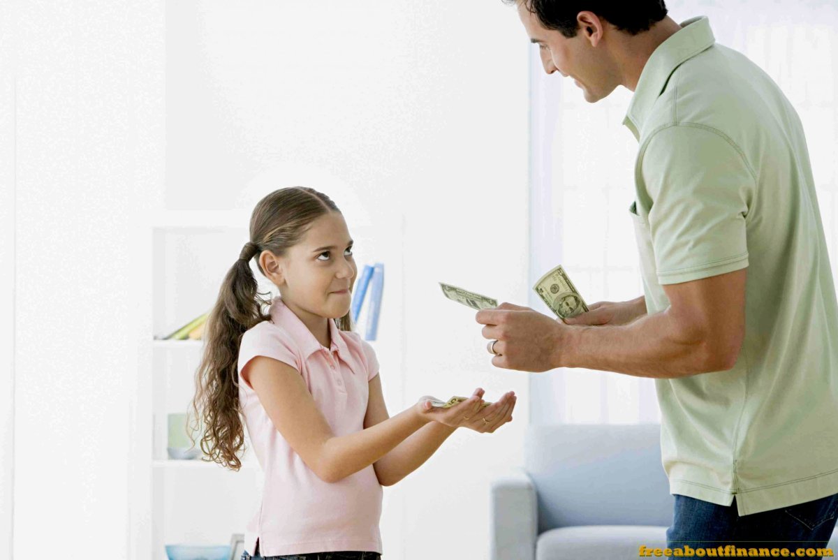 Подросток с деньгами