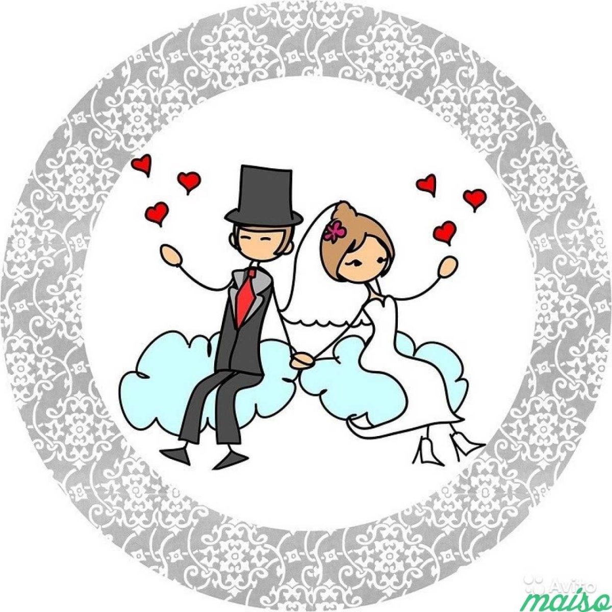 Креативные открытки на свадьбу