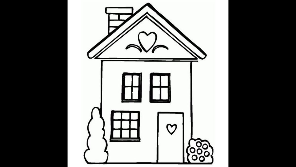 Дом мультяшный