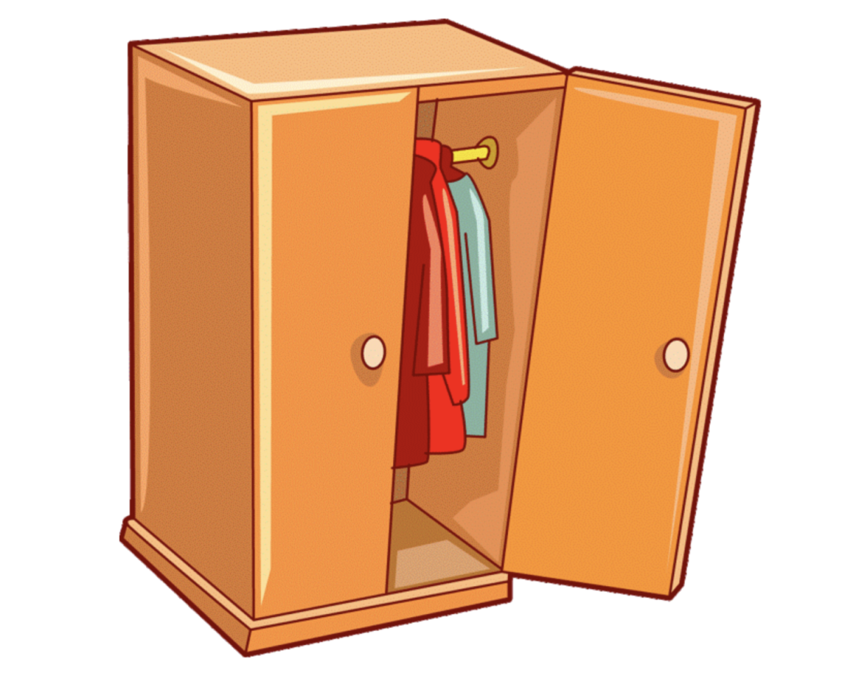 Мультяшный шкаф для одежды