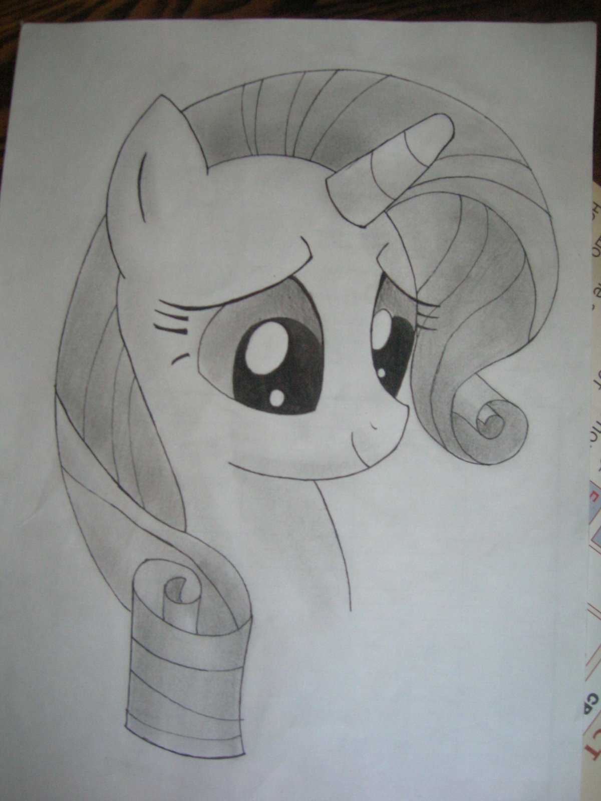 Картинки для срисовки пони