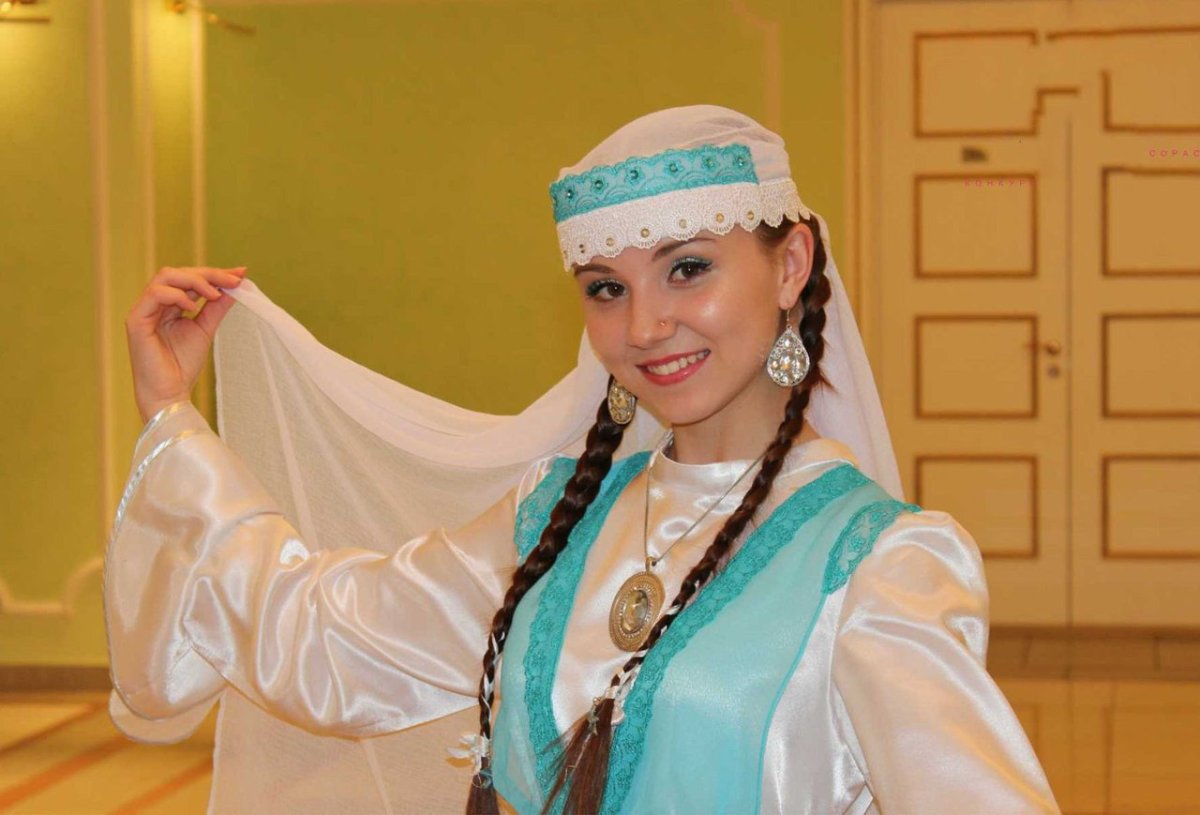Татарский головной убор женский