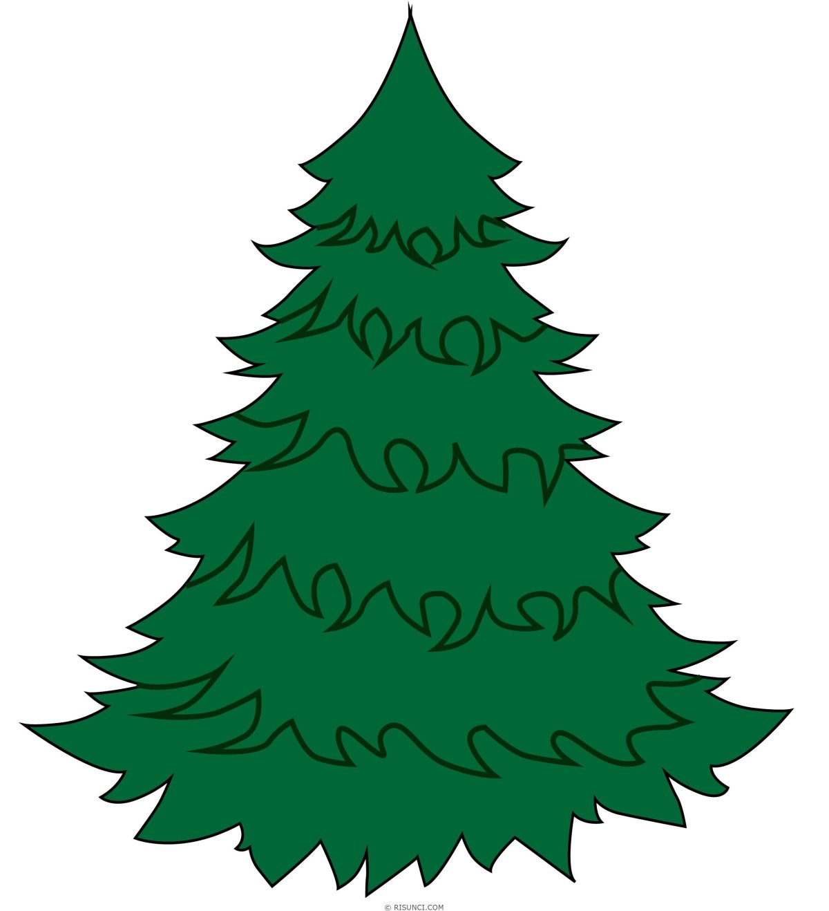 Ель мультяшная