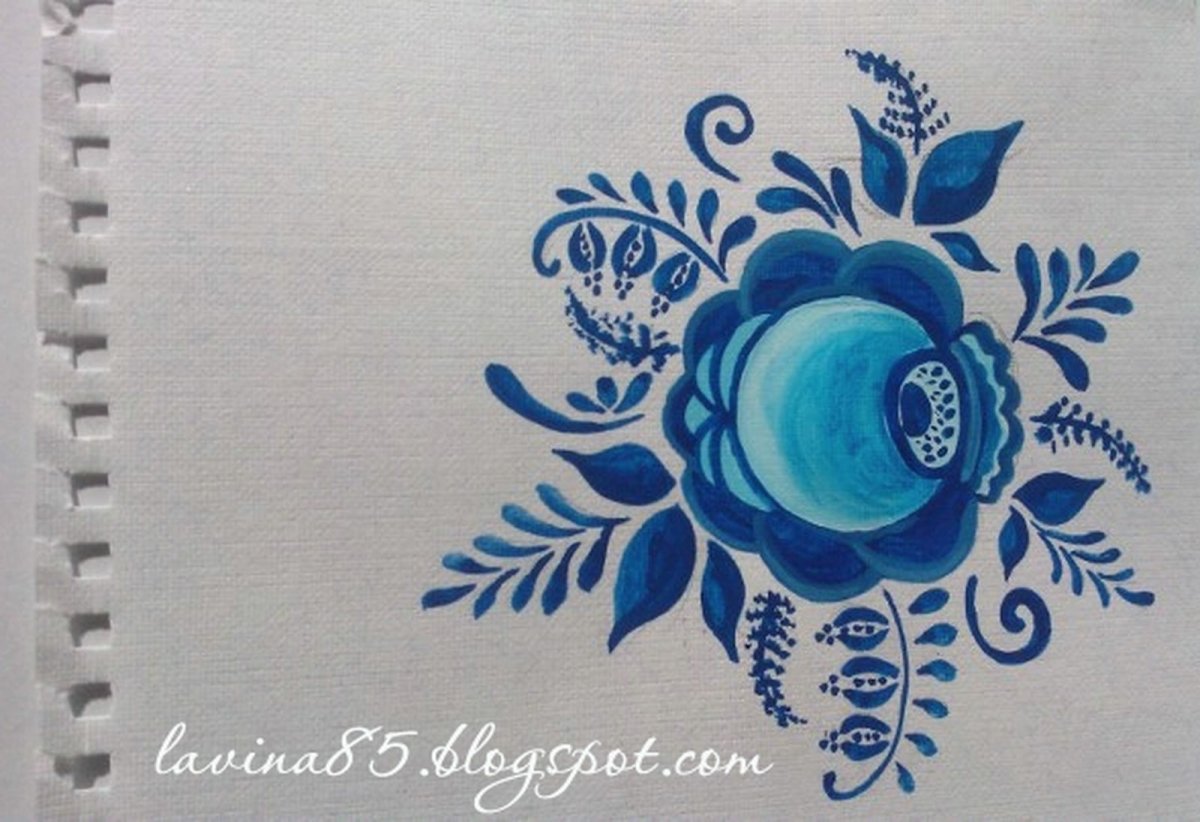 Гжель картинки для детей