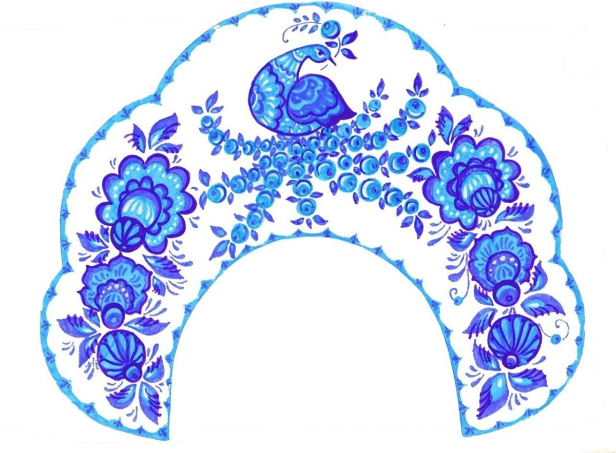 Народные промыслы Гжельская роспись