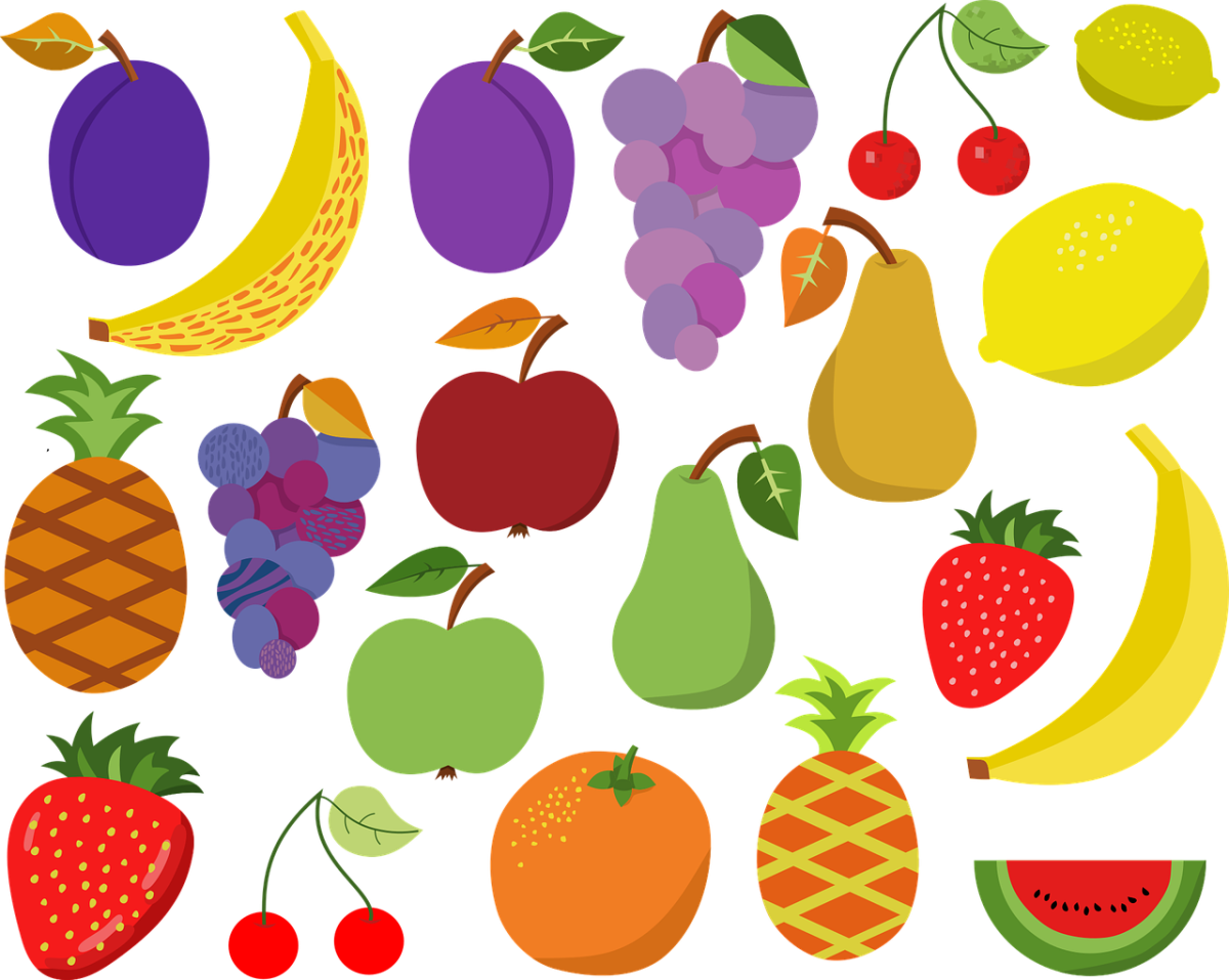 Фрукты рисунок