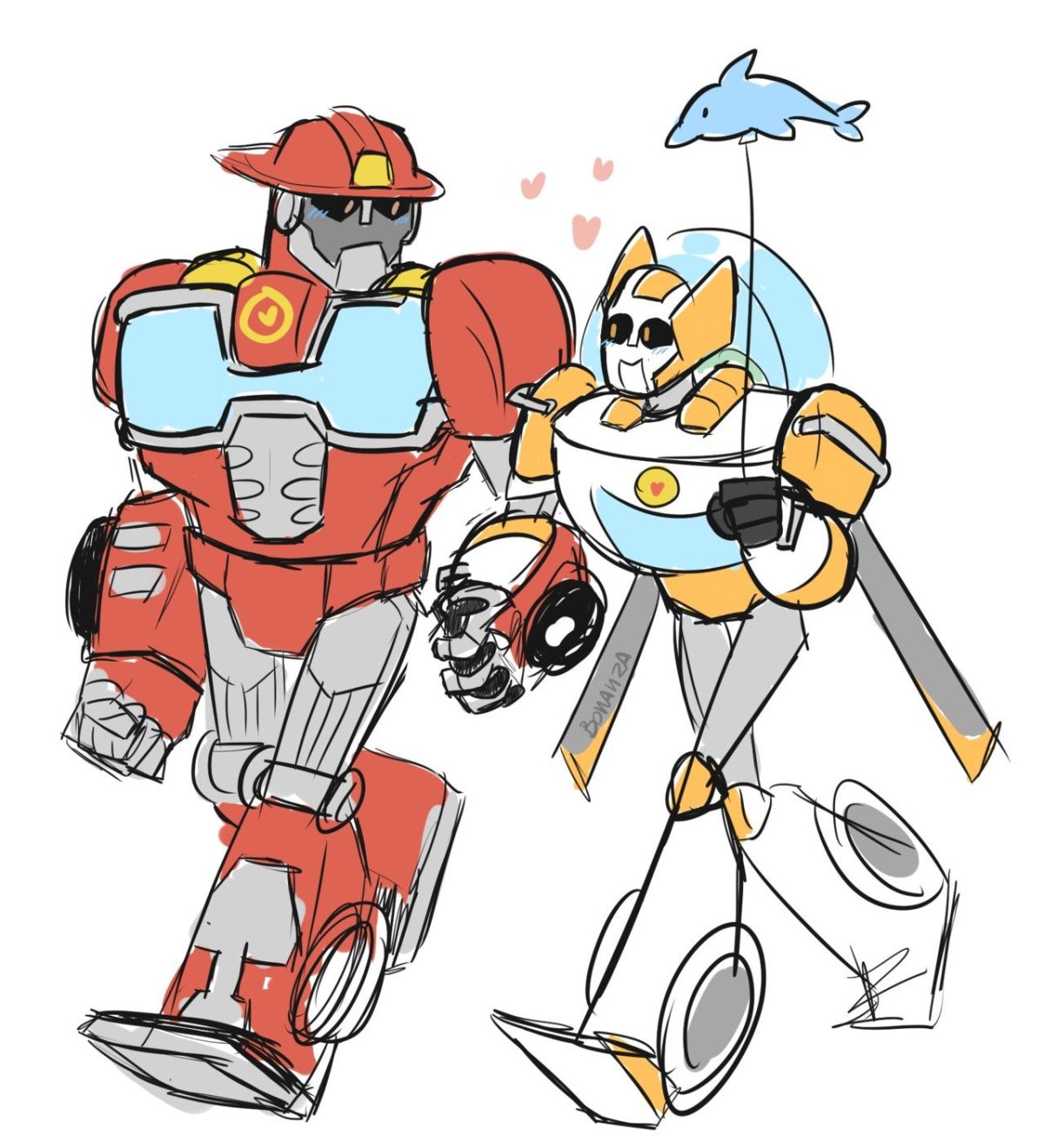 Боты спасатели арты пары