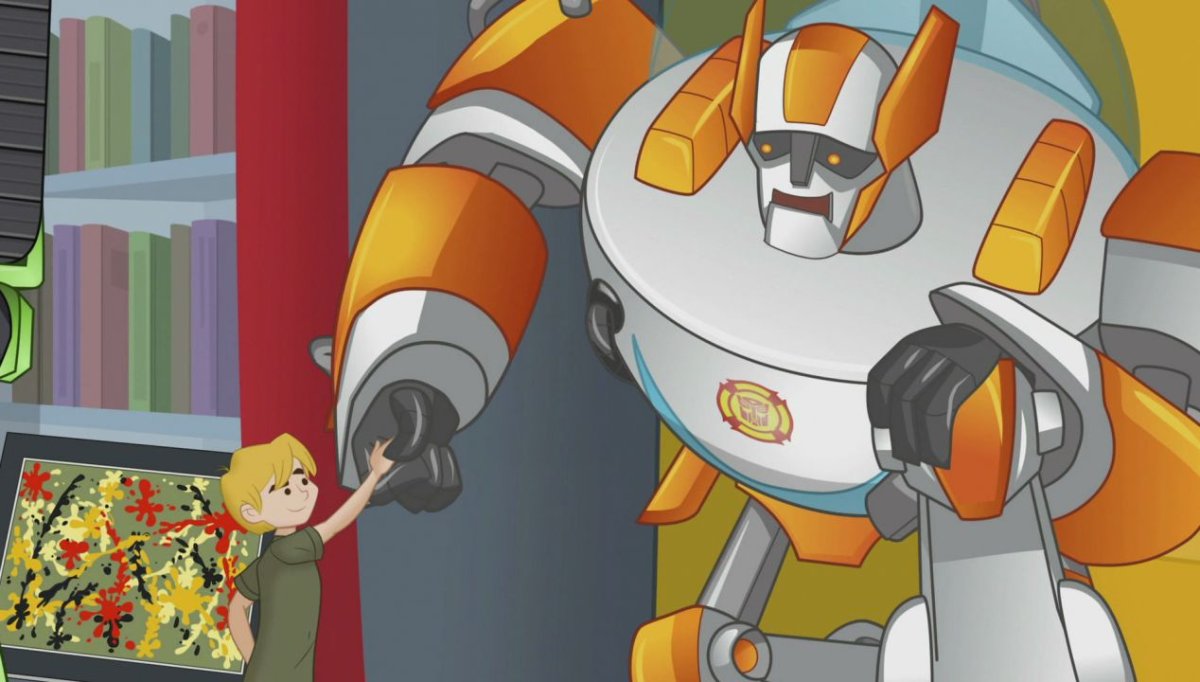 Трансформеры боты-спасатели Салваж