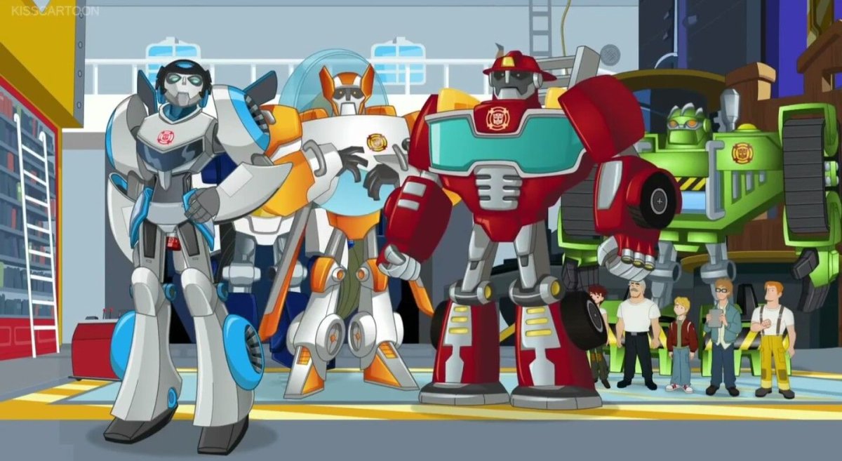 Трансформеры: боты-спасатели мультсериал