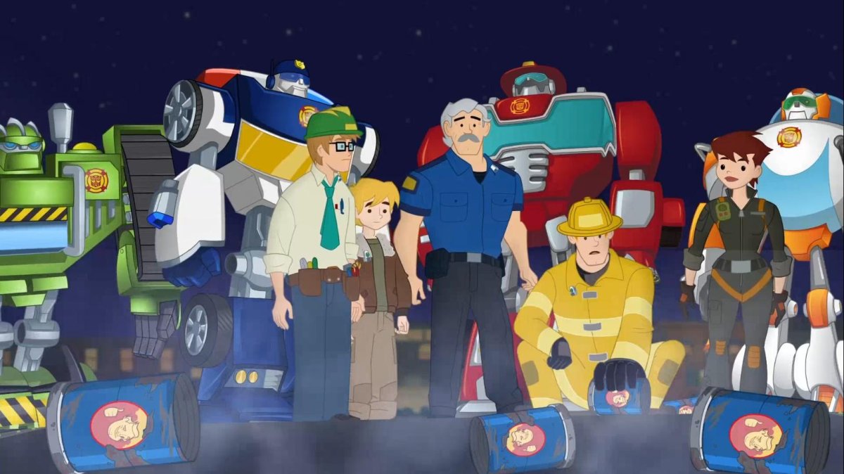 Трансформеры боты спасатели Академия Чейз
