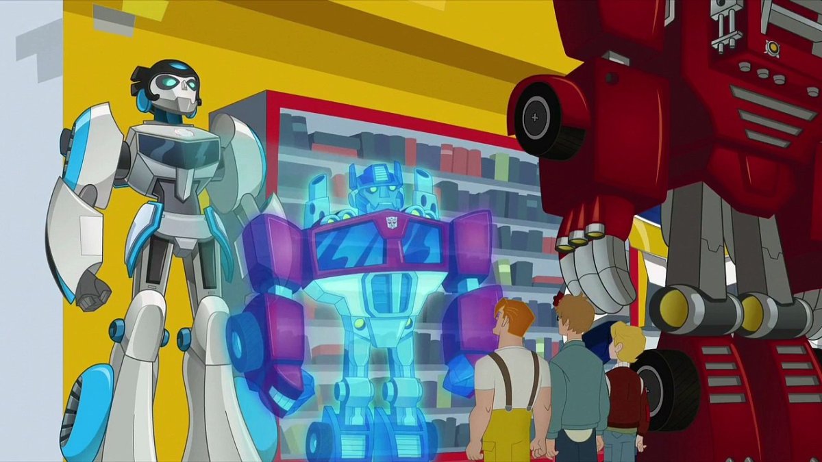 Трансформеры боты спасатели Сайдсвайп