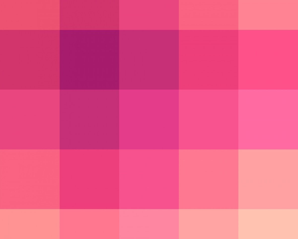 Розовая палитра в квадратиках