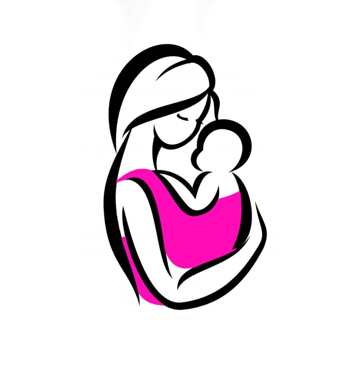 Мать и дитя иконка