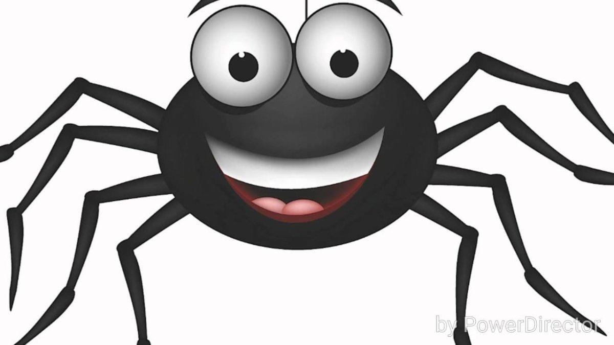 Паучок мультяшный