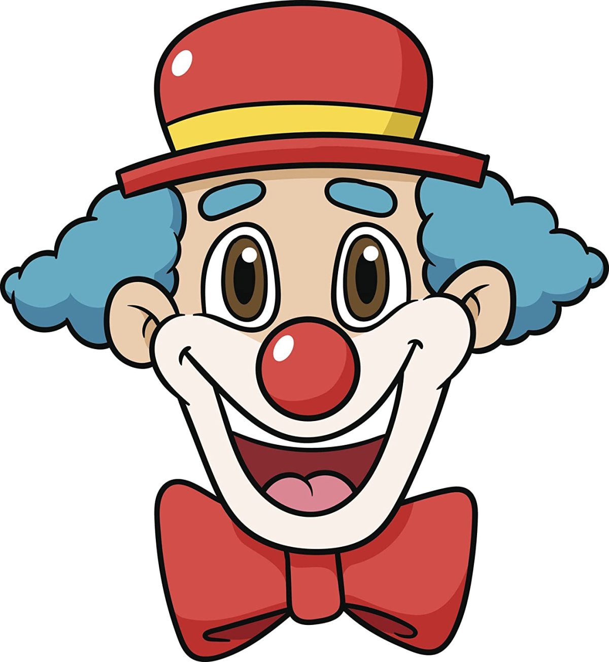 Клоун с мячами для детей