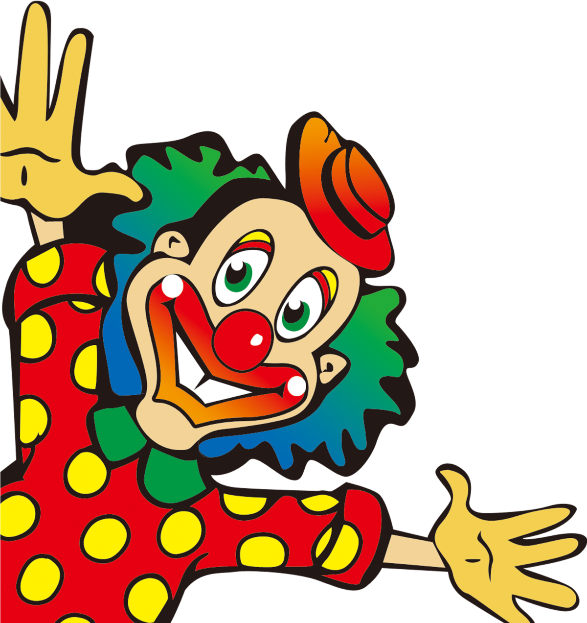 Картина клоуна для детей