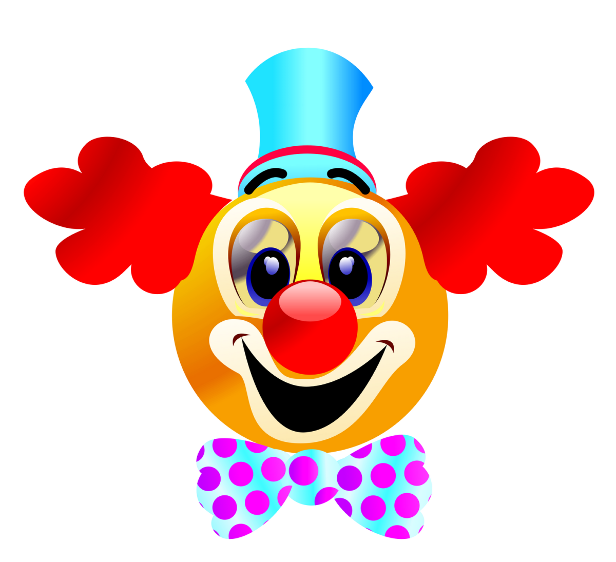 Клоун в цирке