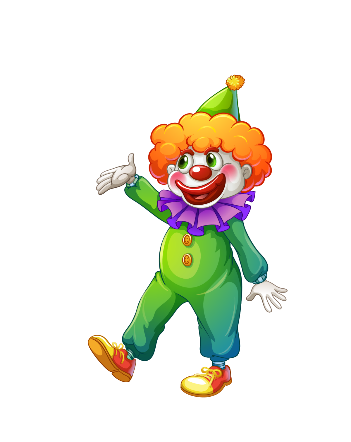 Плакат клоун