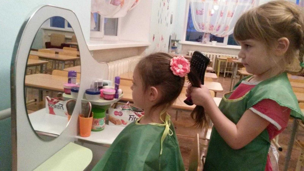 Парикмахерская в детском саду