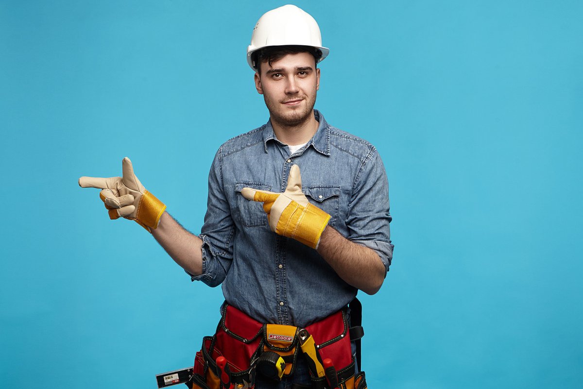 Строитель мультяшный