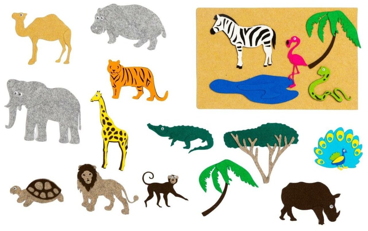 Животные Африки для детей