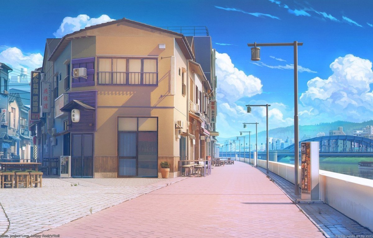 Фон для гачи лайф улица