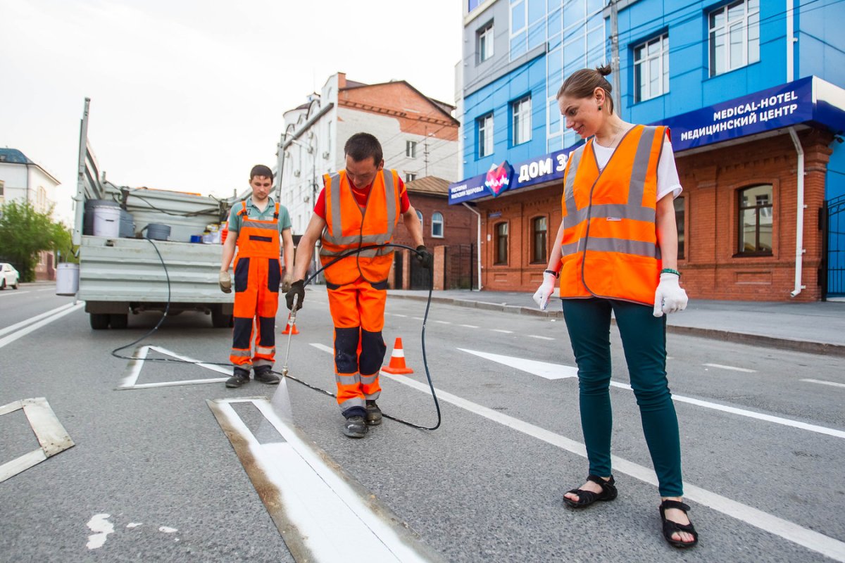 Современный ремонт дорог