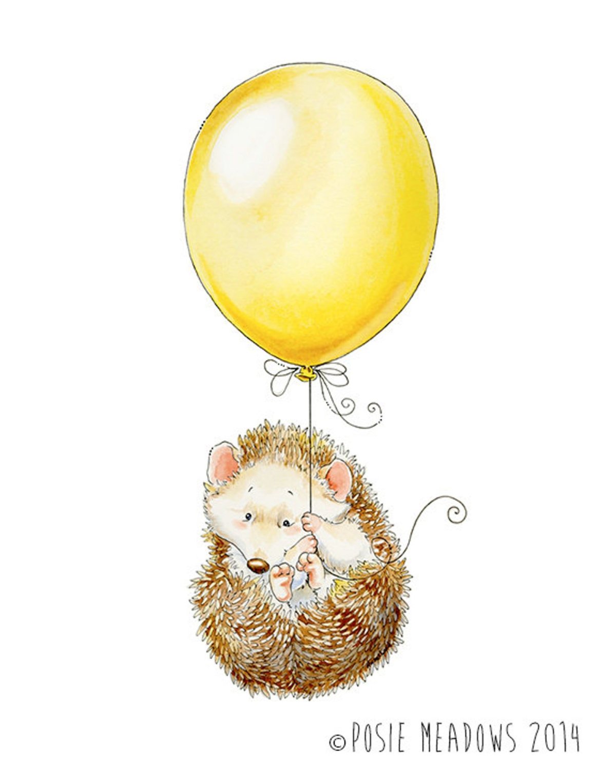 Ежик с шариком