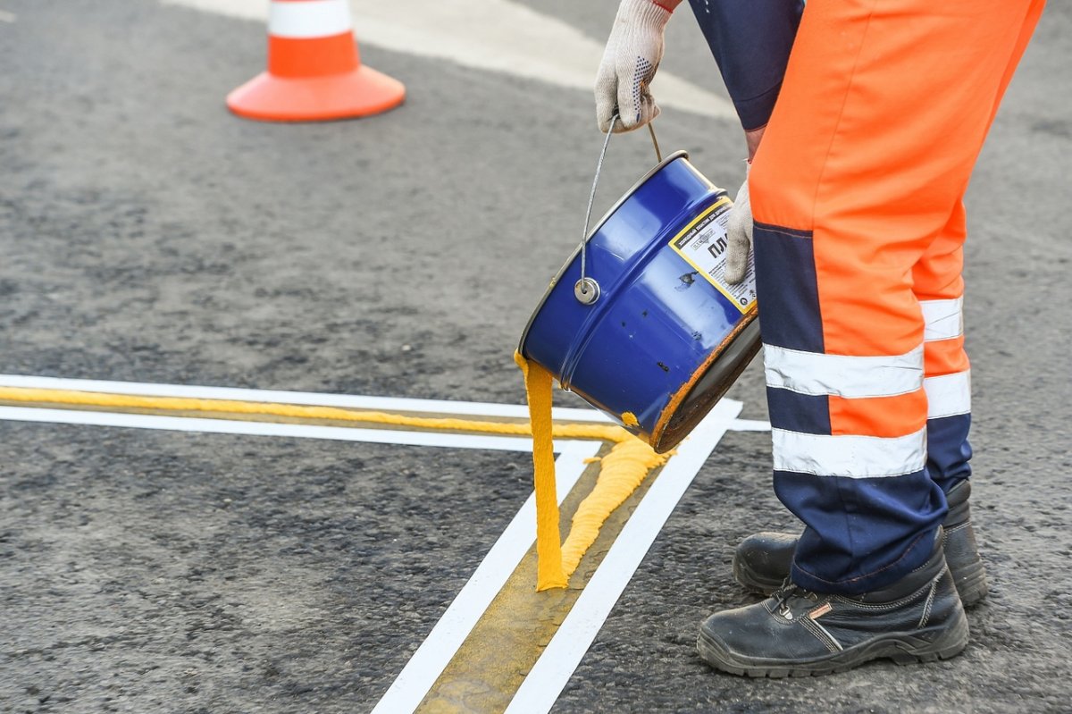 Cartoon turned into Construction Mwchines to finish Road works