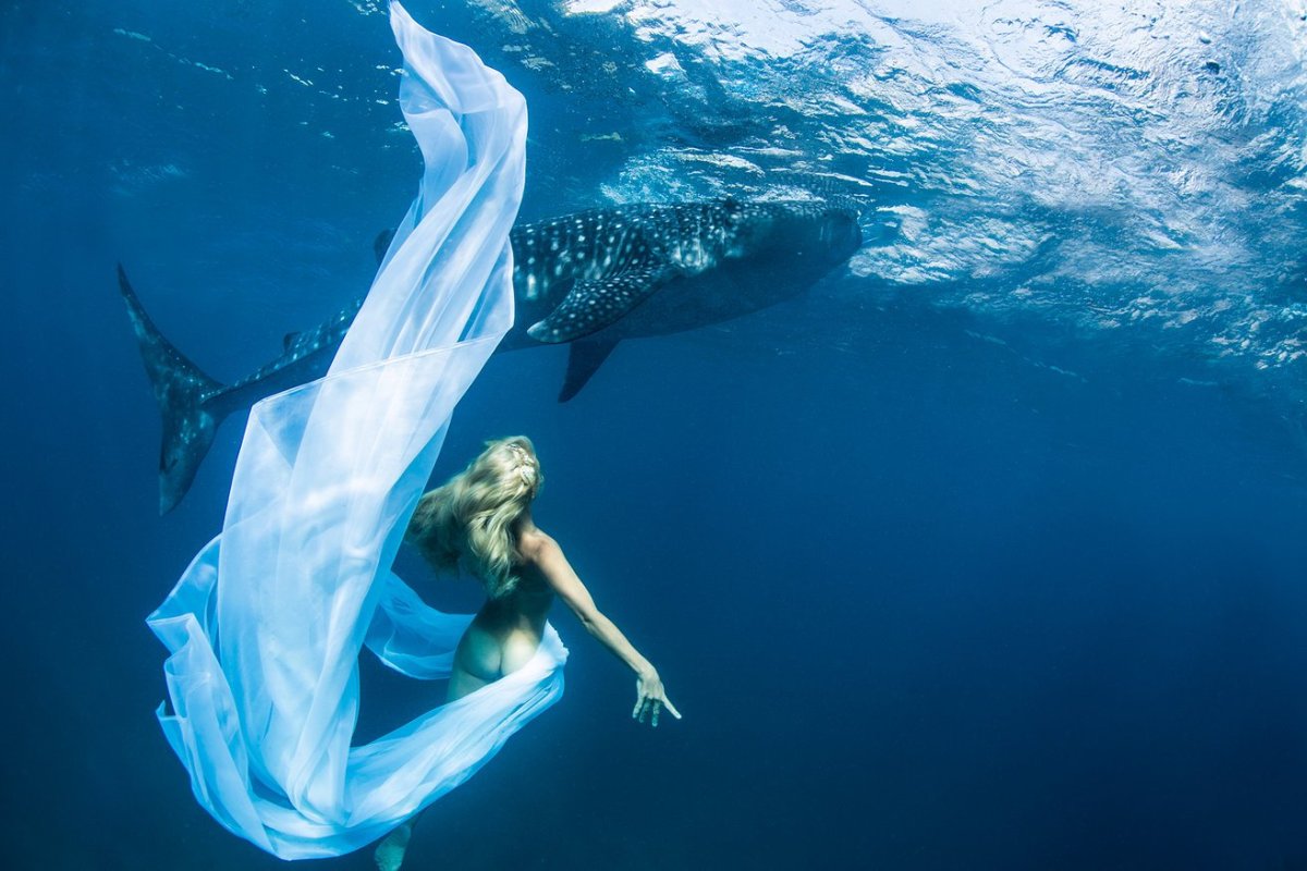 Девушка под водой фэнтези