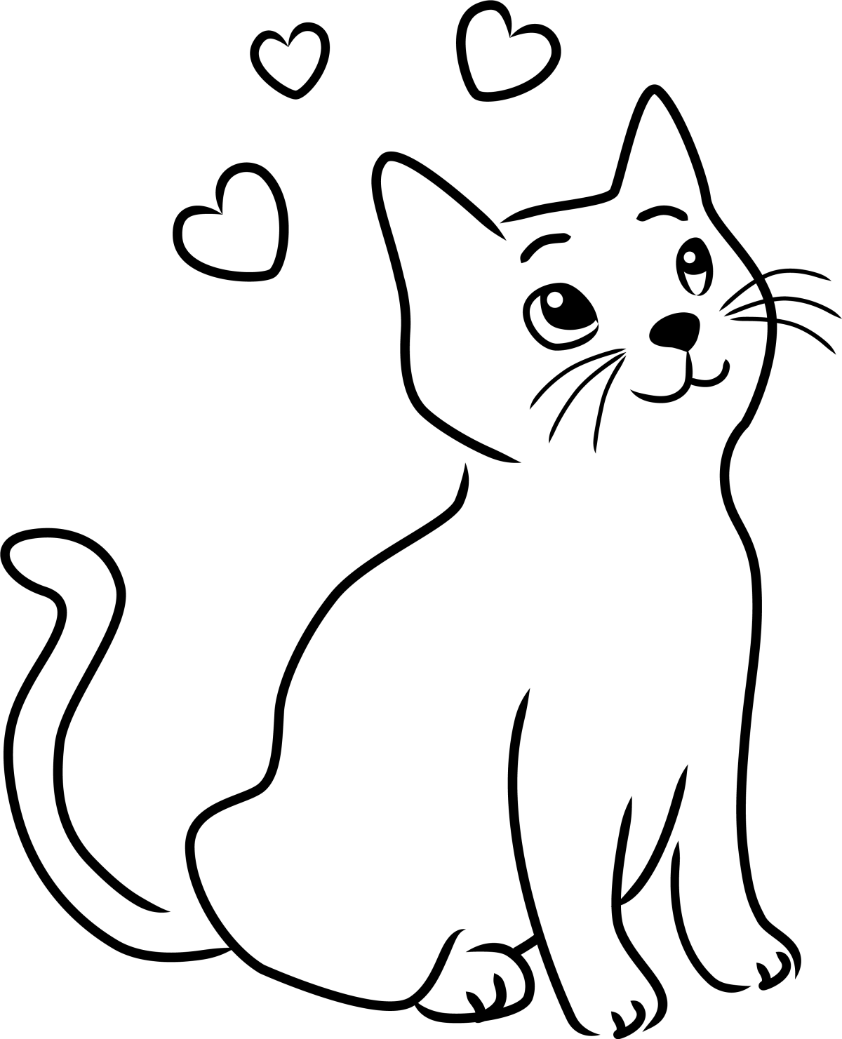 Отрисовка кошечка