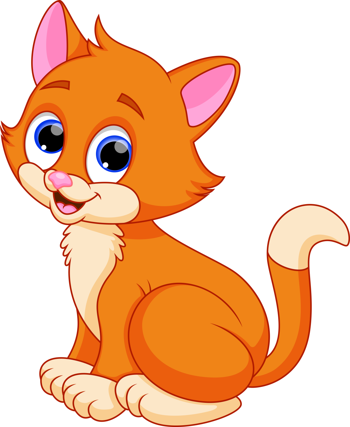 Кот рисунок