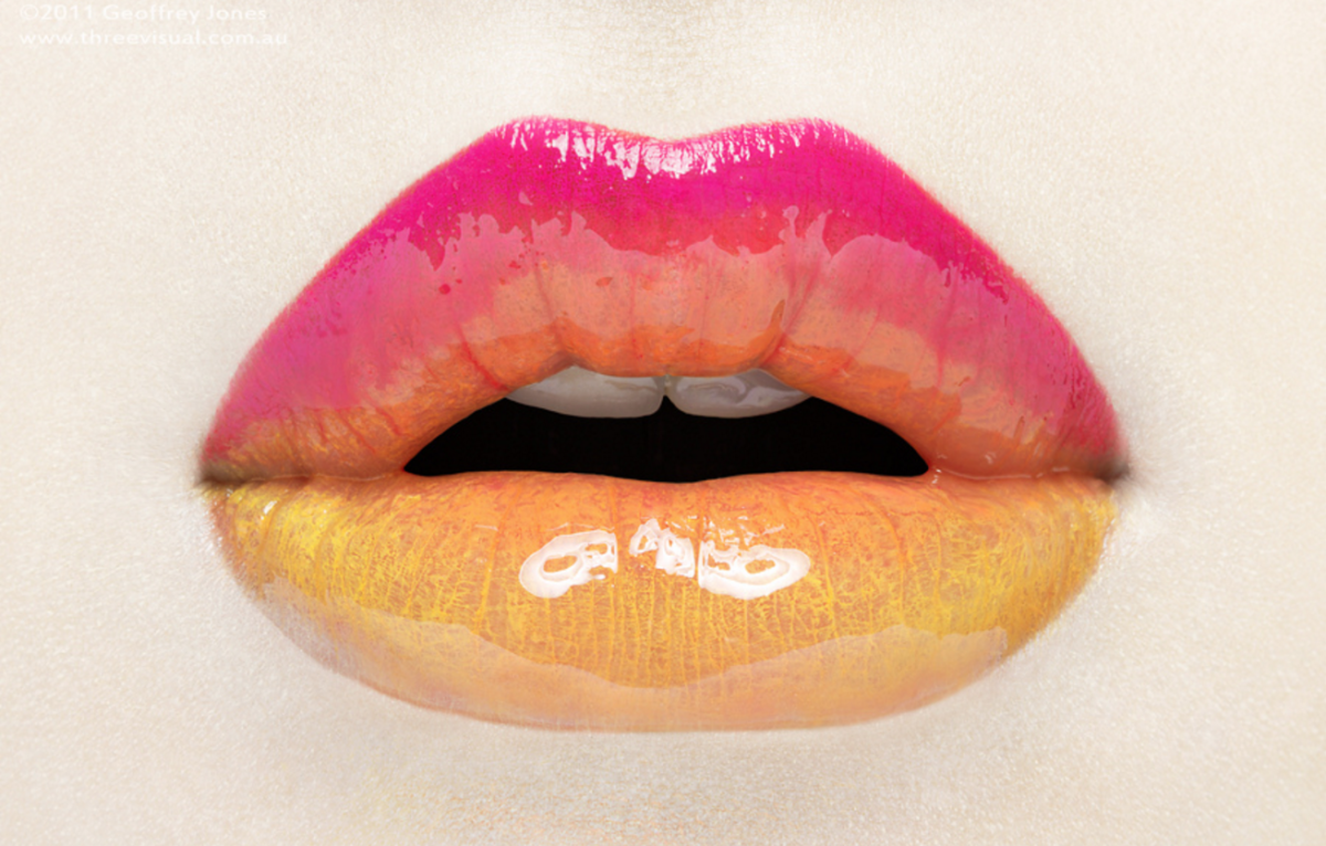 Красивый макияж губ