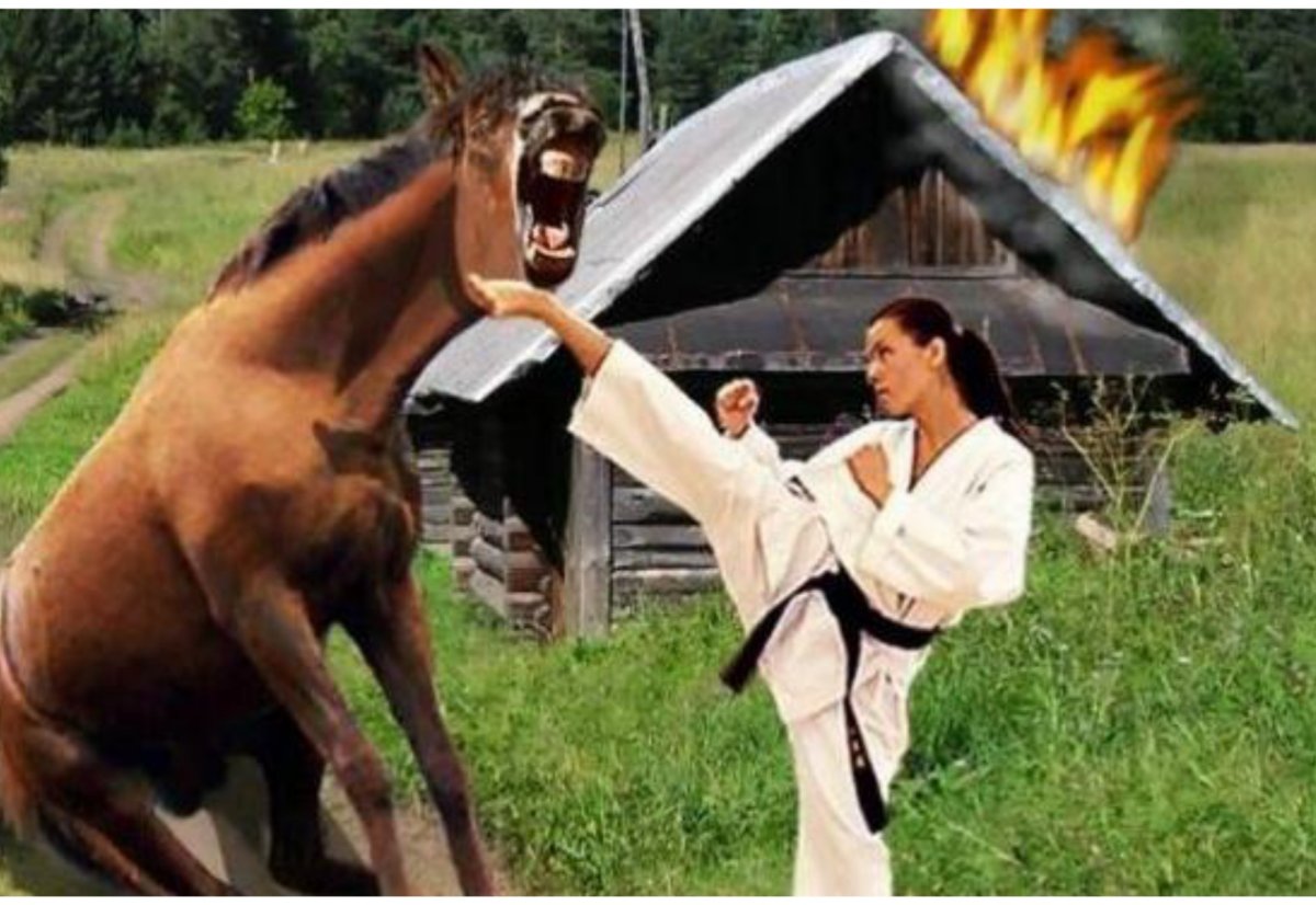 Всадник в огне