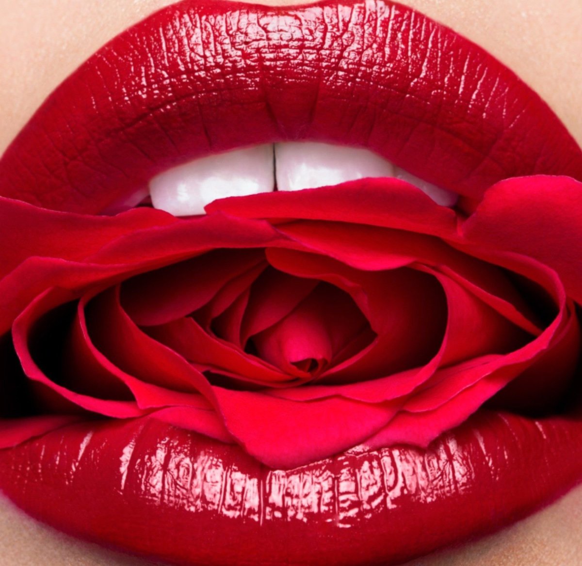 Необычный макияж губ