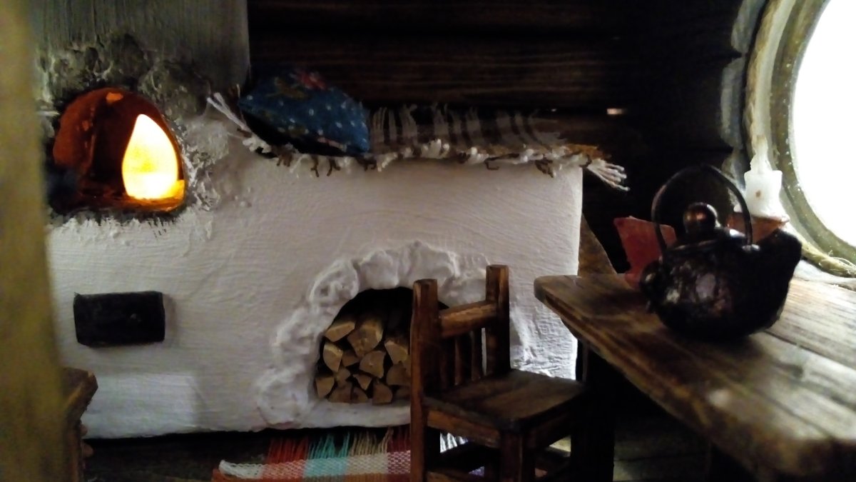 Кочерга и ухват для русской печи