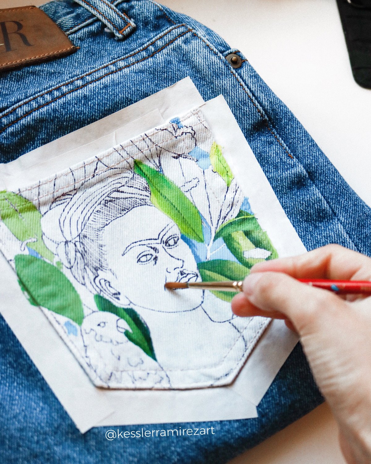 Холодный батик техника росписи