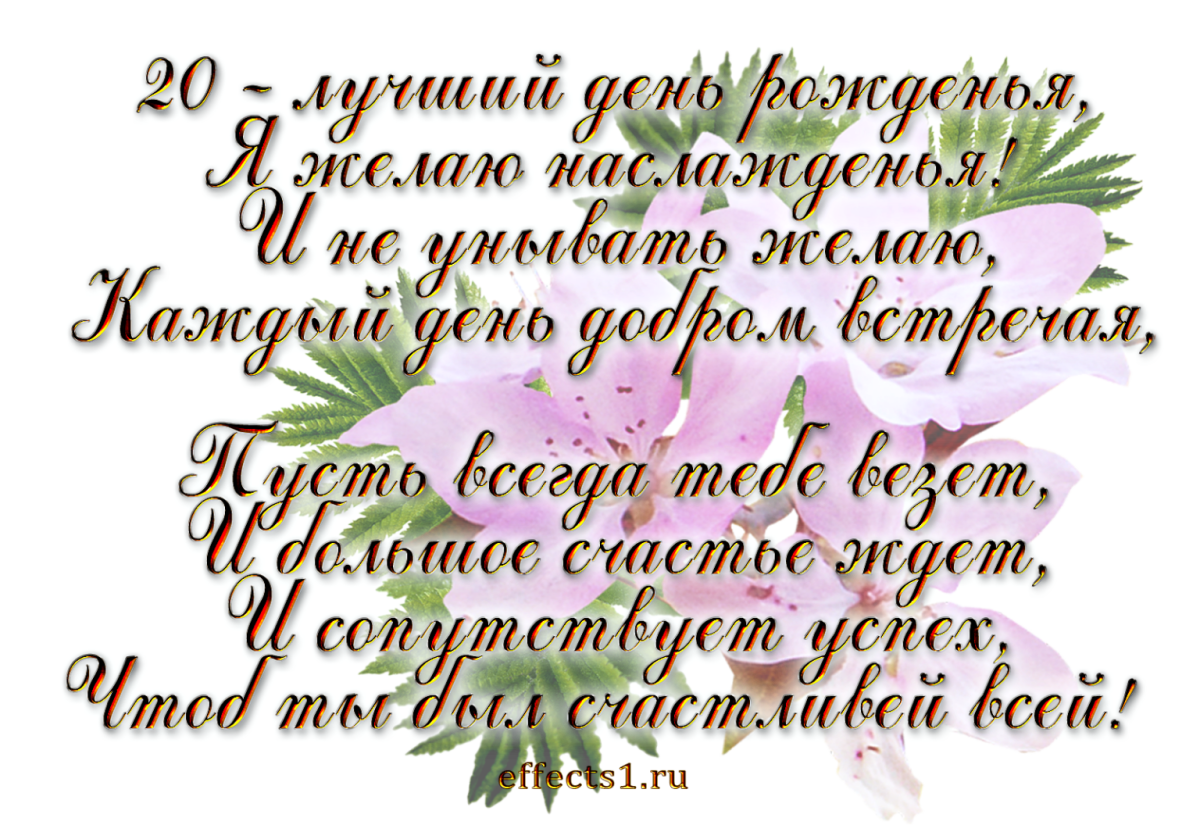 Поздравления с днём рождения племяннице