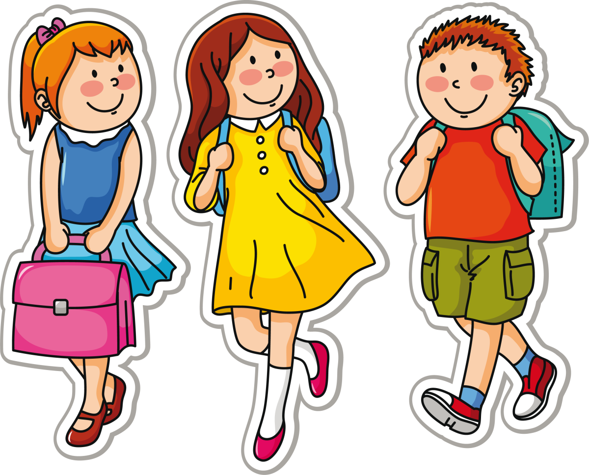 Клипарт дети на прозрачном фоне