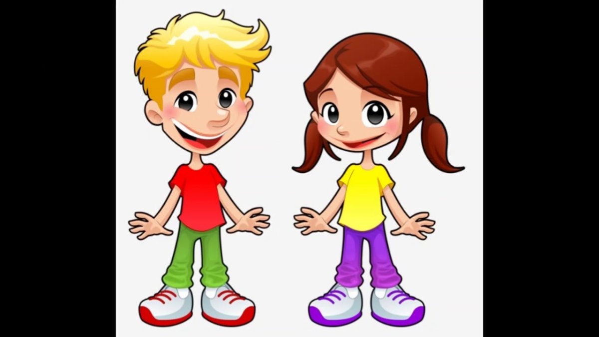 Изображение мальчика и девочки