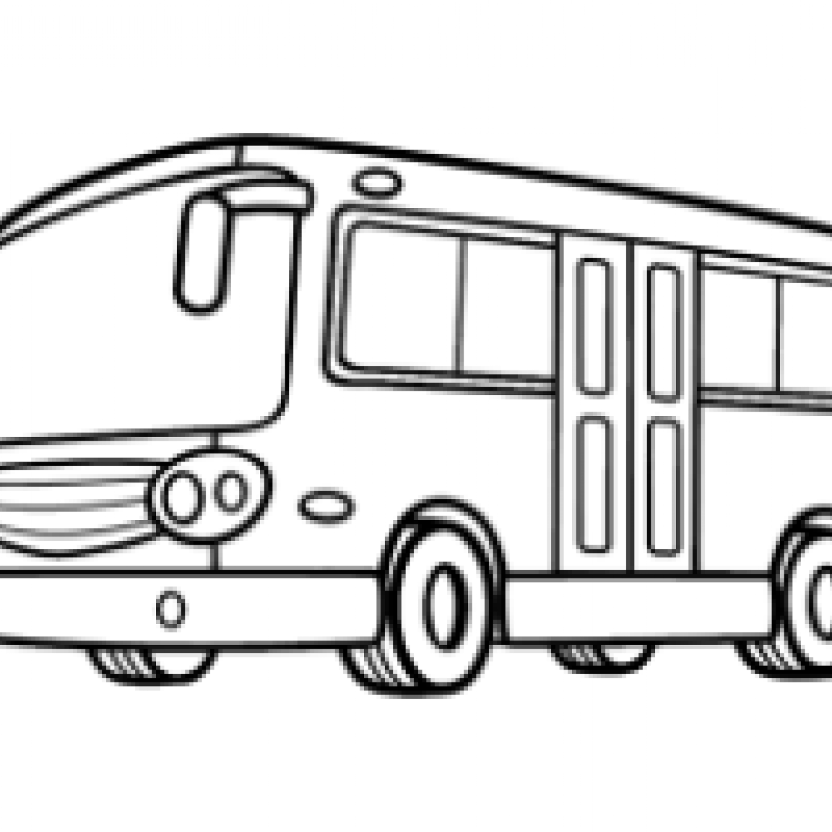 Нарисовать автобус