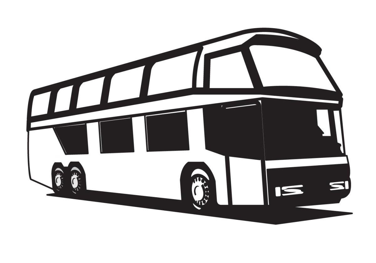 Автобус силуэт