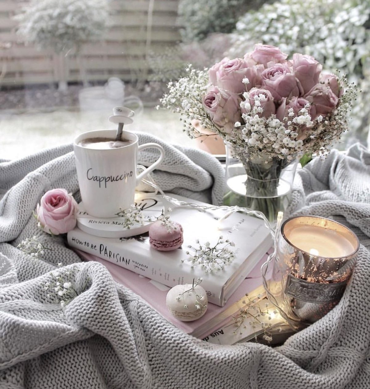 Домик зимой