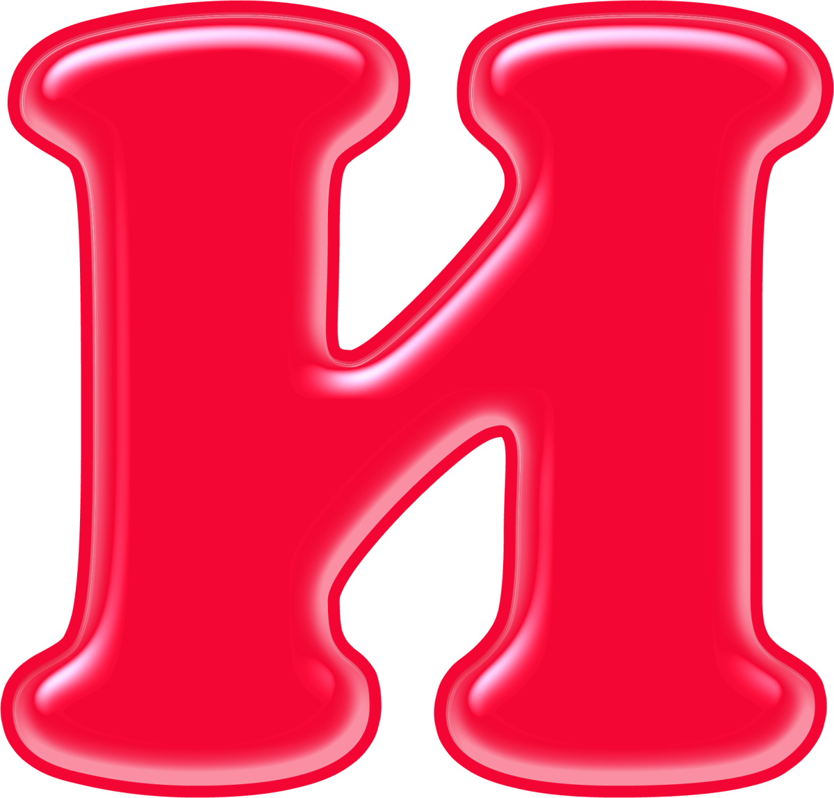 Объемные цветные буквы