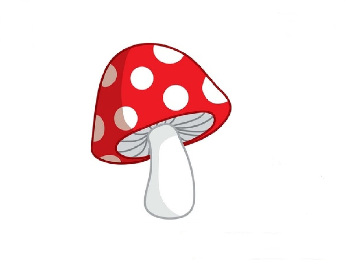 Мухоморы мультяшные